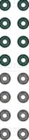 12-54071-01 к-кт колпачков маслосъемных! 4.1x9.75x12 (16) hyundai i10/getz 1.1/1.2 08&gt