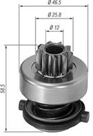 AMB0138MM_бендикс! VW Passat  Audi 80/90/100/A6 1