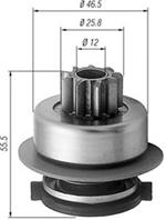 AMB0256MM_бендикс! VW Golf/Passat/Sharan  Audi A3 1.6-2.0 85-98