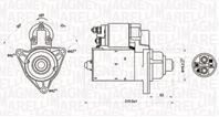 MQS1176MM_стартер! 1.1Kw\ VW T4 2.0 90-03