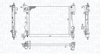 Радиатор охл.двиг.-, FIAT QUBO 1.4