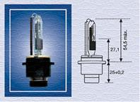 D2R Лампа газоразрядная Xenon 35вт (рекомендация менять сразу 2шт возврат только чере офиц.сто)