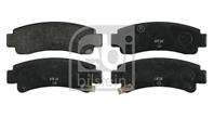 16270F_колодки дисковые! задние\ Nissan Sunny VII N14 2.0/2.0D 90-00