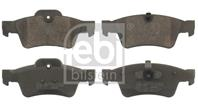 Колодки тормозные дисковые задние 16615 от компании FEBI