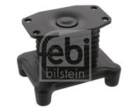 Leaf spring rubber cushion
