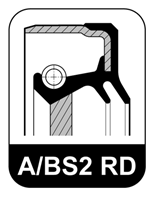 Уплотнительное кольцо вала атакующего (40x55x7) audi a4  a5  a6  a6 al