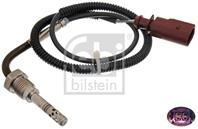 Exhaust fumes temperature sensor