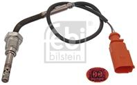 Exhaust fumes temperature sensor