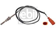 Exhaust fumes temperature sensor
