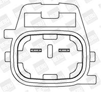 ZS396_катушка зажигания! Chrysler PT Cruiser/Serbing/Voyager  Jeep Cherokee 2.0