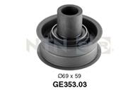 Ge353.03_ролик обводной ремня грм! opel kadett/as