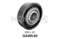 GA355.60_ролик обводной ремня ГУР! Renault Clio/R