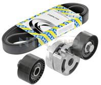 Комплект поликлинового ремня CITROEN: C3 1.6 16V HDi 02-, C5 1.6 HDi 04-, C5 Break 1.6 HDi 04-, XSAR