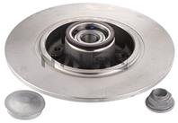 Tarcza hamulcowa z lozyskiem tyl l/p renault megane iv 1.2-1.6d 11.15-