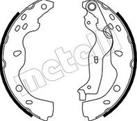 Zesatw szczek hamulcowych