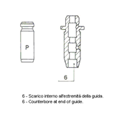 01-S3008_направляющая клапана EX! 6 00 x 11 10 x 48 2 Mitsubishi ASX/L 200 4D56T 2.5 98-&gt