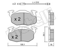 Колодки тормозные