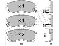 Колодки тормозные передние к-кт Колодки тормозные передние к-кт