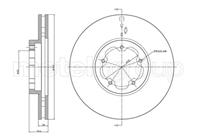 Диск тормозной передний вентилируемый
