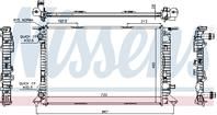 Радиатор  охлаждения двигателя audi a4/a5/ 2.0 tdi