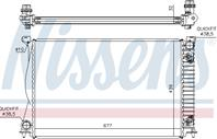 Ns60232a_радиатор системы охлаждения! акпп audi a