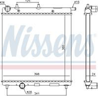 Радиатор nissens