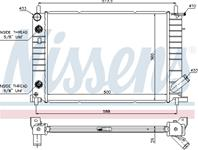 Радиатор системы охлаждения FORD: FIESTA IV (JA, JB) 1.25 I 16V/1.4 I 16V/1.6 16V SPORT 95-02 , FIES
