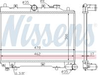 Радиатор MAZDA 323 1.1-1.6 81-92 Радиатор MAZDA 323 1.1-1.6 81-92