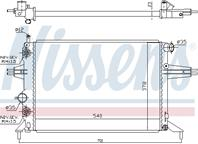 NISSENS 632481 Радиатор ASTRA G/ZAFIRA 1.4-1.8 АКПП(OL2256)