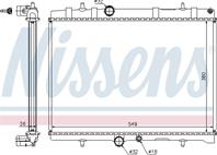 307 {ct c4 04-} радиатор охлажден (nissens) (ava) (см.каталог)