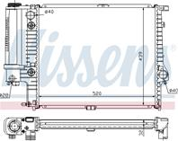 E34 радиатор охлажден (nissens) (ava) (см.каталог)