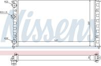 Радиатор nissens
