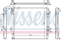 Радиатор TOYOTA LAND CRUISER PRADO 120/150 3.0D A/T 03-10