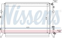 NS65294_радиатор системы охлаждения! Audi A3  Skoda Octavia  VW Golf V/VI 1.4TS