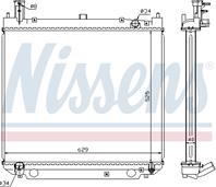 Радиатор TOYOTA HIACE IV 2.4TD 95-02