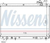 Ns64766_радиатор системы охлаждения! lexus rx300