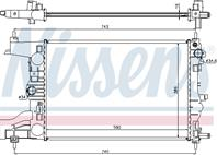 NS616903_радиатор системы охлаждения! Chevrolet C