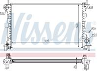 NS62052_радиатор системы охлаждения! АКПП Ford Focus 1.6-2.0 16V 98-05