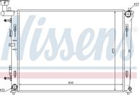 I30 {elantra 07-} радиатор охлажден (nissens) (см.каталог)