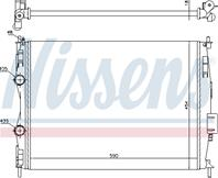 Радиатор NISSAN QASHQAI/QASHQAI +2 1.6 M/T 07-