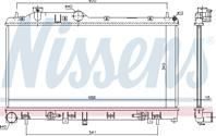 Радиатор системы охлаждения subaru: forester 2.0 08-
