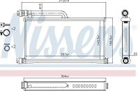 Радиатор печки audi a 6 / s 6 (c6) (04-) 2.0 tdi (+) 70233