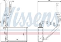 NS71765_радиатор печки! Ford Fiesta/Fusion all 01&gt