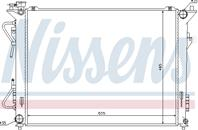 NISSENS 67508 Радиатор SONATA NF 2.4/3.3 АКПП 05- (HY2172)