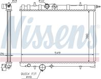 Радиатор nissens