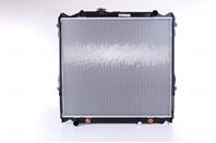 NISSENS 647551 Радиатор LAND CRUISER 2.7/3.4 96-02 (TO2310)