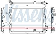 Радиатор NISSENS