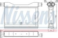 NS70528_радиатор печки!\ BMW 5 F10 10>