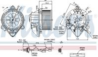 Ns87042_вентилятор отопителя! citroen xsara 97-05
