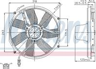 Вентилятор радиатора MB W140 2.8-6.0 91-99